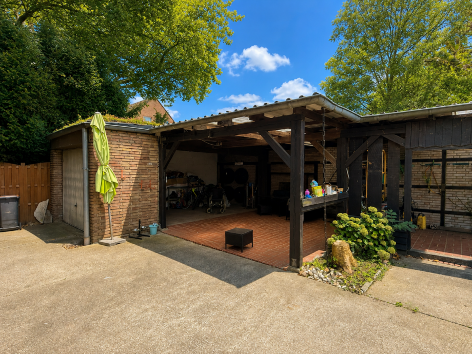 Gartenseite/Hof Doppelhaush�lfte Korschenbroich