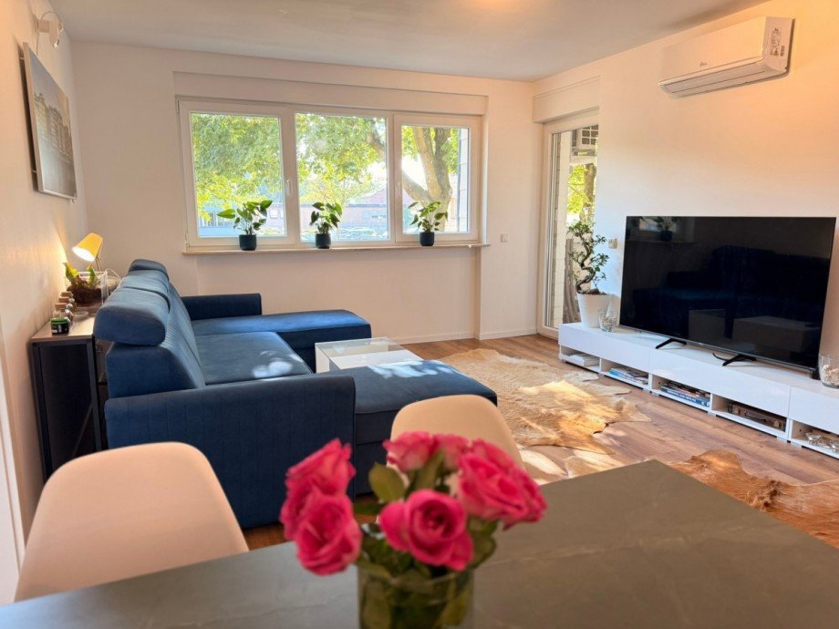 Wohnzimmer Erdgeschosswohnung Neuss