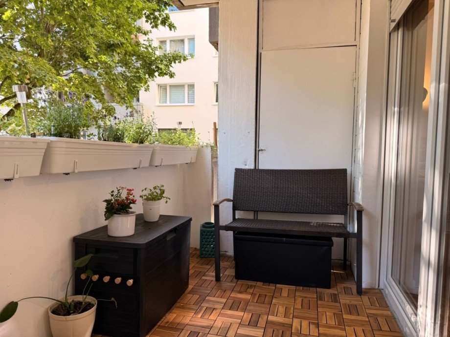 Balkon Erdgeschosswohnung Neuss
