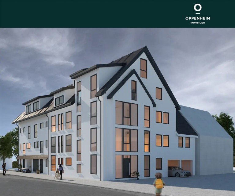 3D Objekt-Ansicht Velbert Etagenwohnung Stilvolle 2-Zimmer-Wohnung im hochwertigen Neubau in Velbert-Neviges