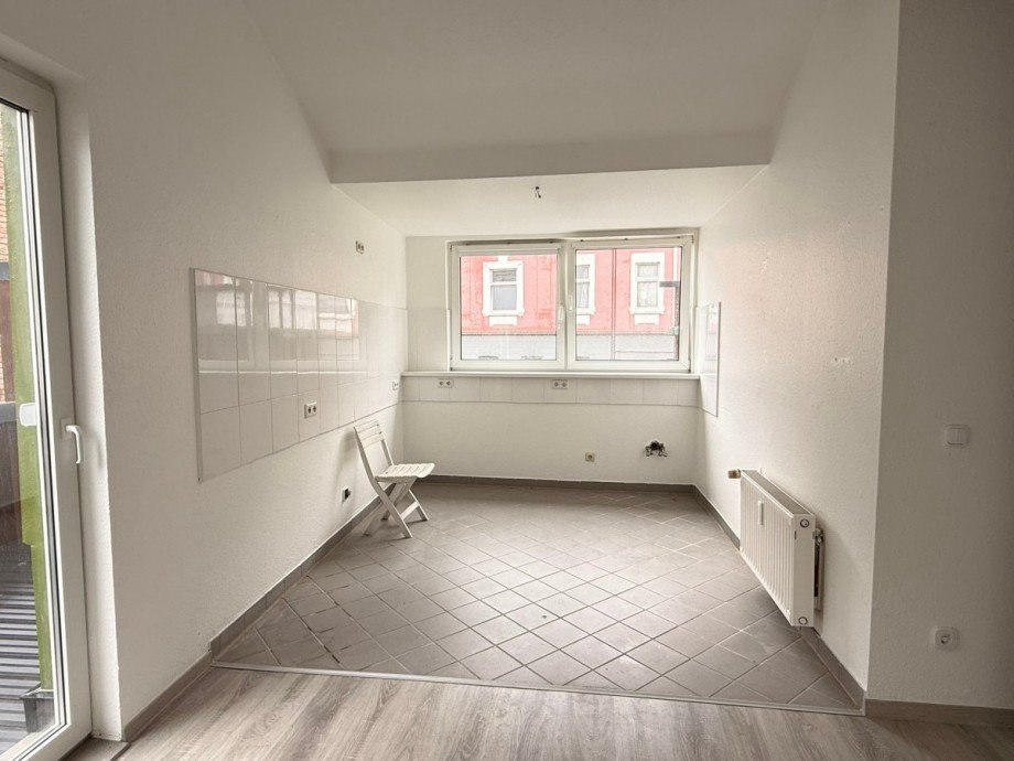 K�che (verbunden mit Wohnzimmer) Etagenwohnung M�lheim an der Ruhr